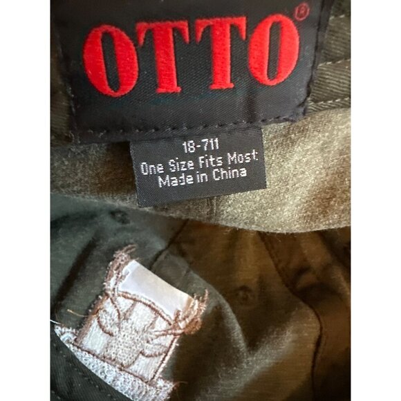 Bucks County Deer Logo Embroidered Cap Adjustable Strap OTTO Brand 100% Cotton O - Picture 5 of 6